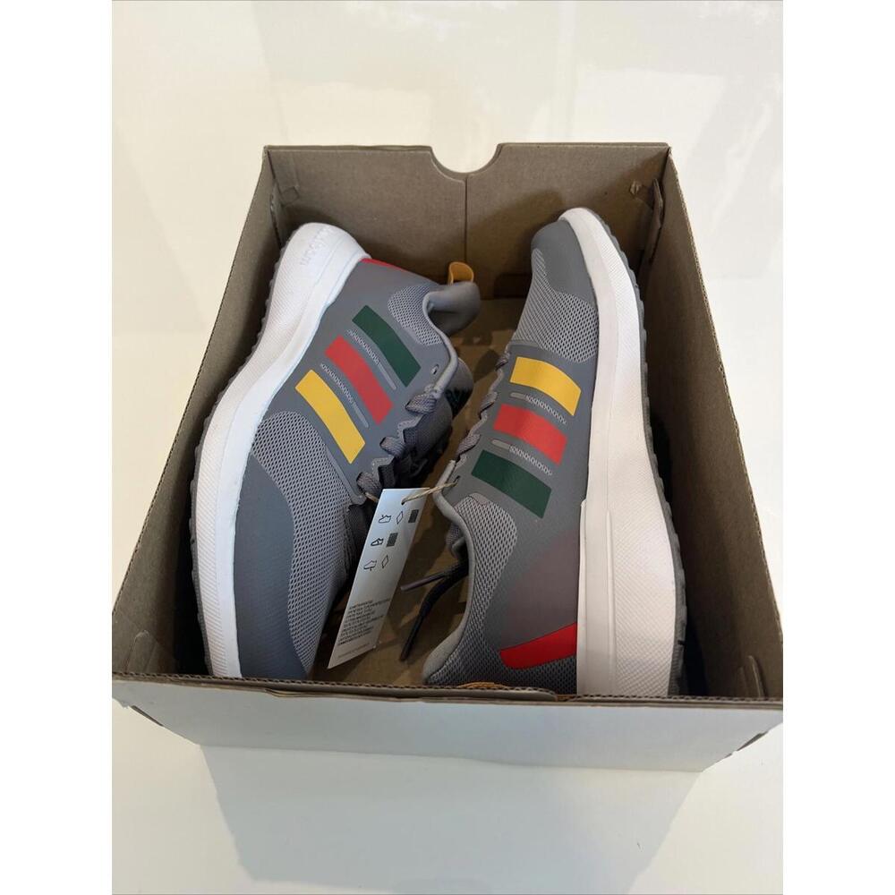 Adidas Kids Running Course A Pied Gray Shoes Size 5.5 - Picture 9 of 9